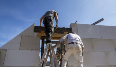 Mehr Aufträge im Wohnungsbau, Einbruch im Tiefbau