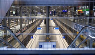 Tiefebene im Berliner Hauptbahnhof ist über Ostern gesperrt