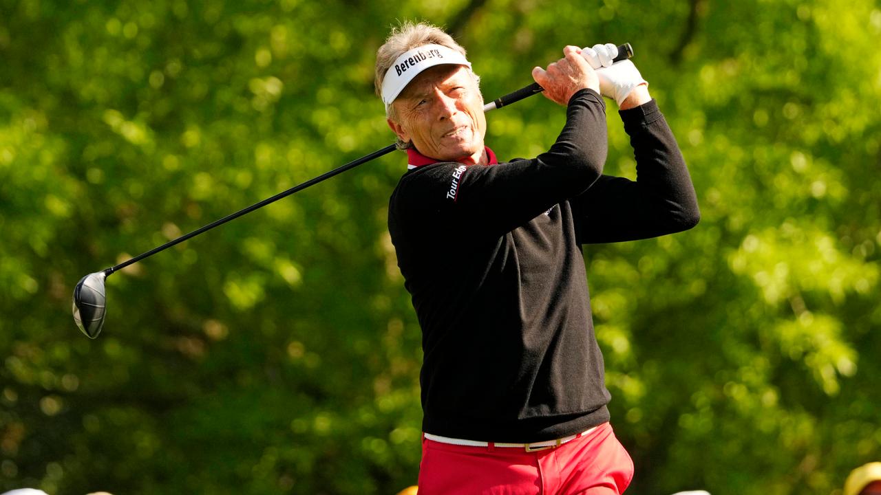 Golf in Augusta - Bernhard Langer startet solide in sein letztes Masters