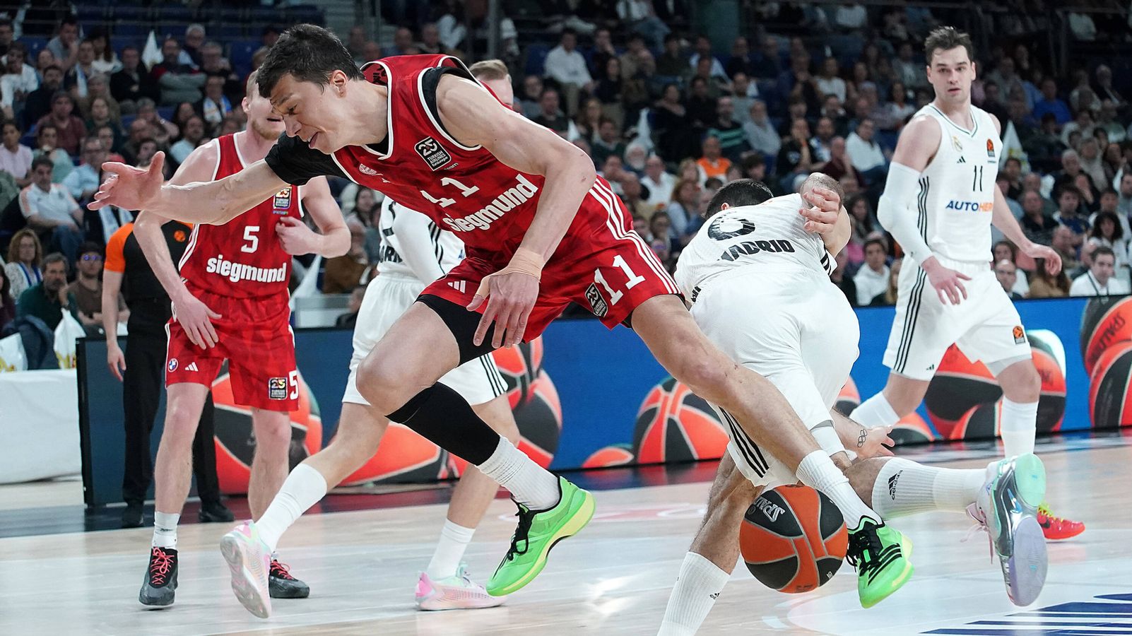 Play-off-Traum platzt: FC Bayern Basketball geht in Madrid unter