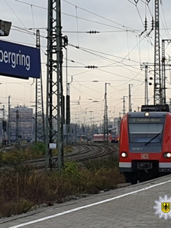 Bundespolizeidirektion München: Unfall am S-Bahnsteig