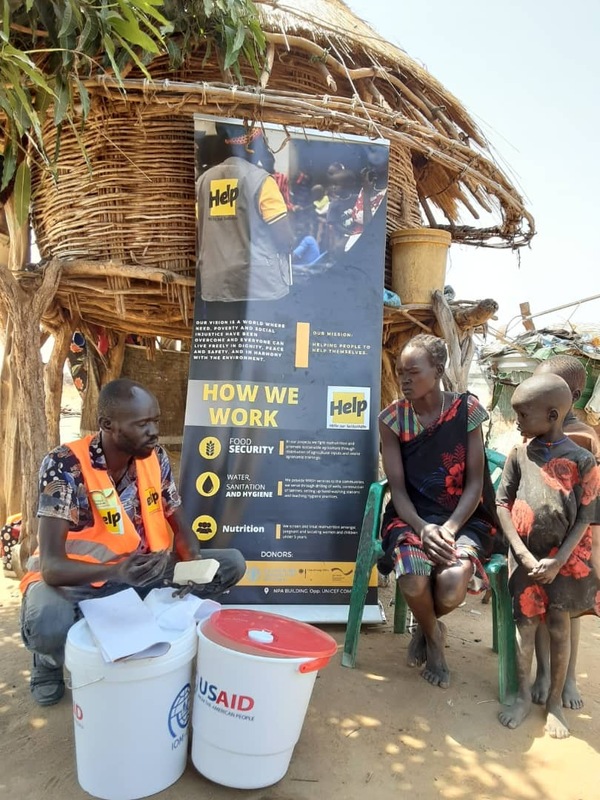 Obwohl im Südsudan ein Bürgerkrieg droht, 80 Prozent der Bevölkerung auf humanitäre Hilfe