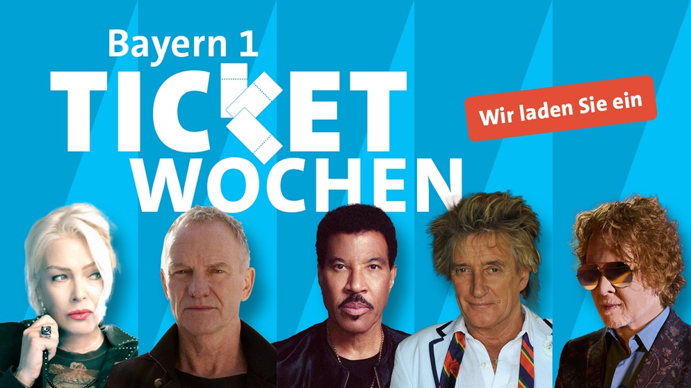 Bayern 1 Ticketwochen: Bayern 1 verlost Tickets für die besten Konzerte in Bayern | Bayern 1 | Radio
