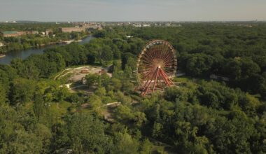 Es bewegt sich was beim Riesenrad in Berlin-Plänterwald