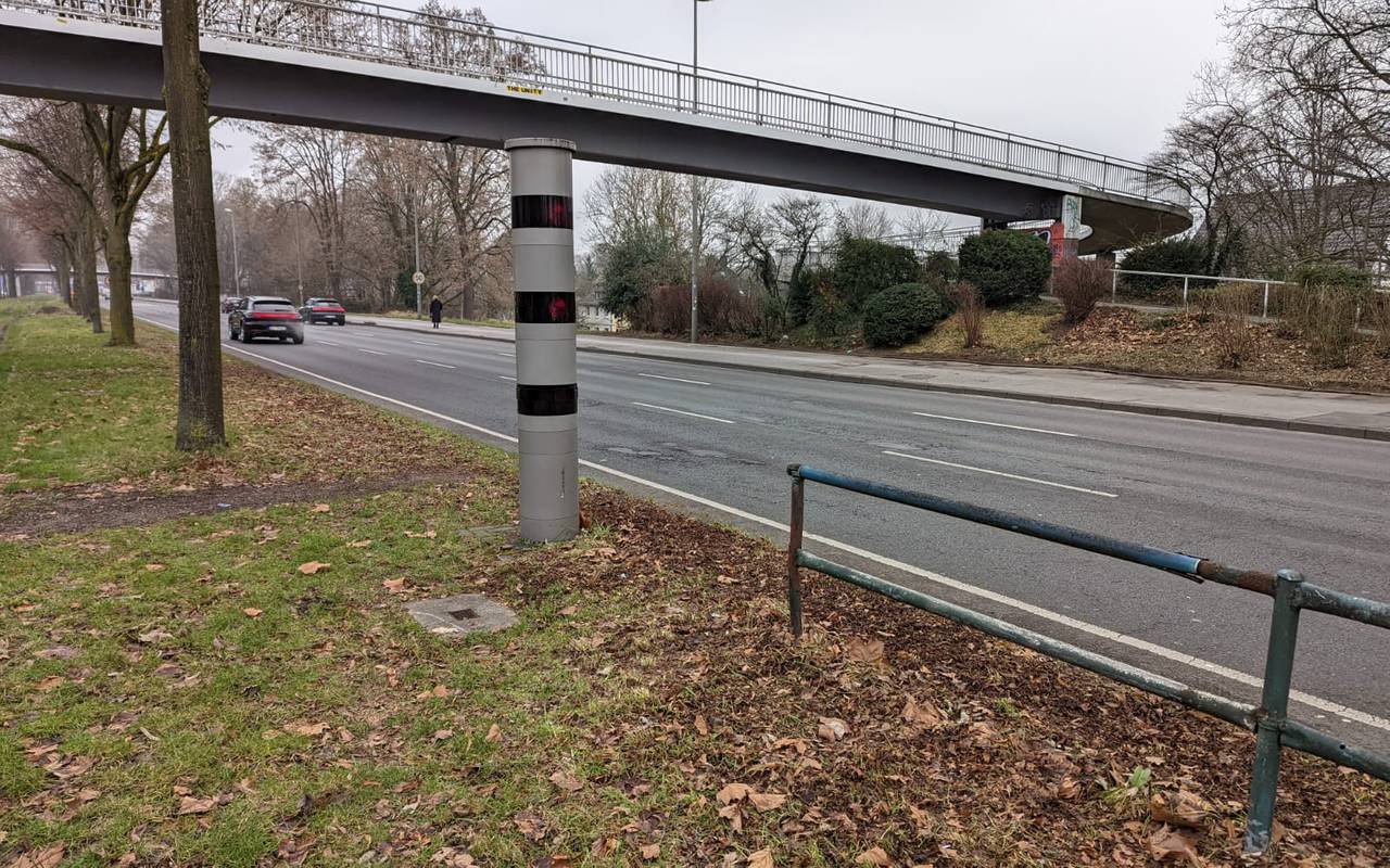 Blitzer: B1 Richtung City Haltestelle Lübkestraße