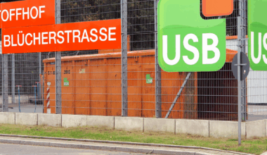 USB Bochum: Schließung des Wertstoffhofs Blücherstraße