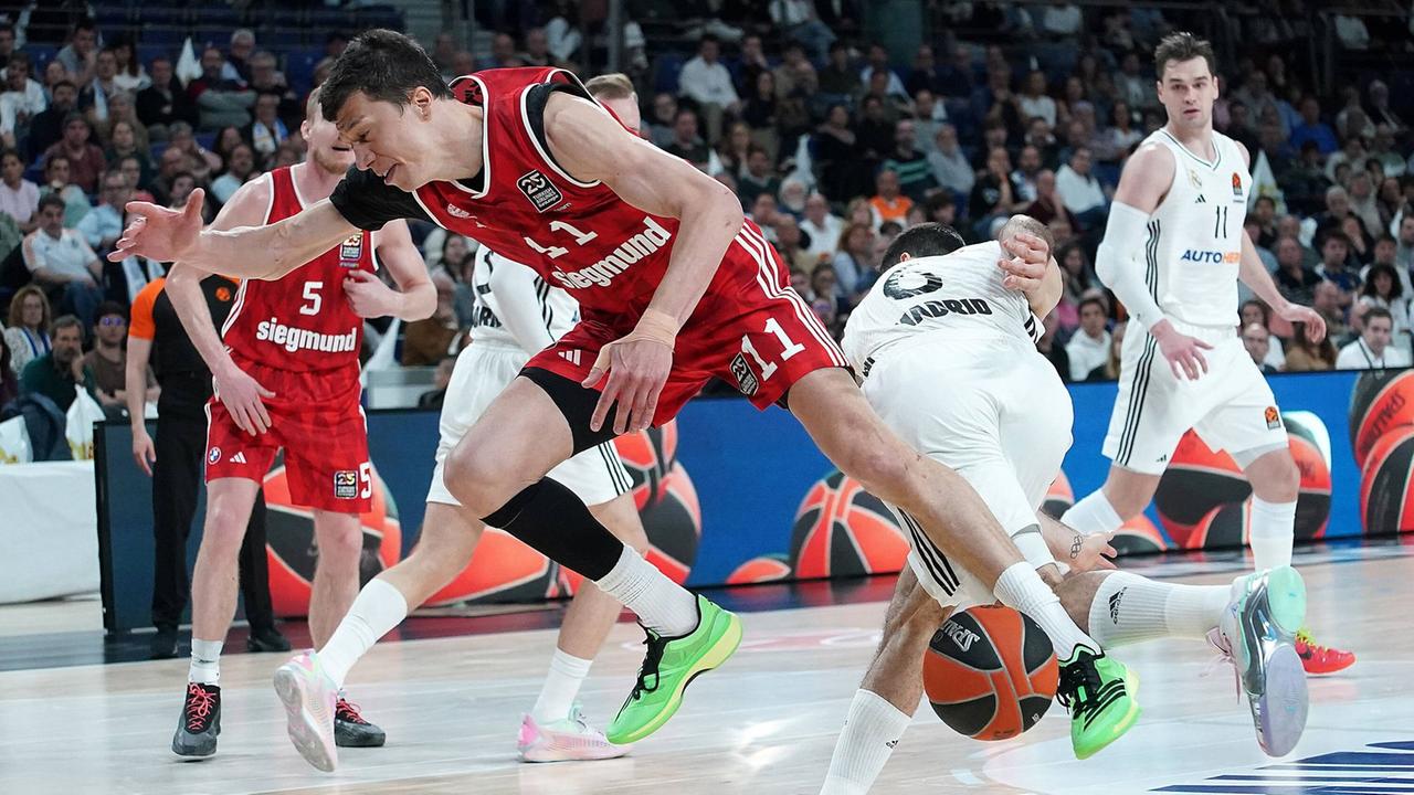Euroleague-Play-Ins: Playoff-Traum geplatzt - FC Bayern geht in Madrid unter