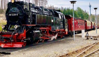 Bei Sprung auf anfahrenden Zug abgerutscht: Mann an Harzer Schmalspurbahn verletzt