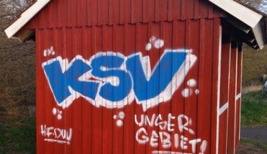 Graffiti Holstein Kiel: Polizei ermittelt in Neudorf-Bornstein