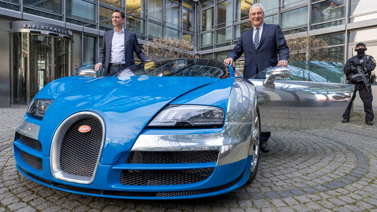 Supersportwagen beschlagnahmt: Der Staat fährt jetzt Bugatti | Regional