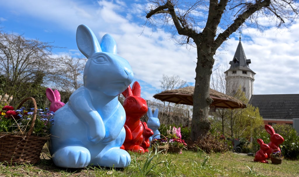 Bunt und überraschend: Der Bergzoo veranstaltet wieder sein Osterspektakel.