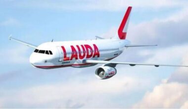 Archivfoto eines Lauda-Fliegers.