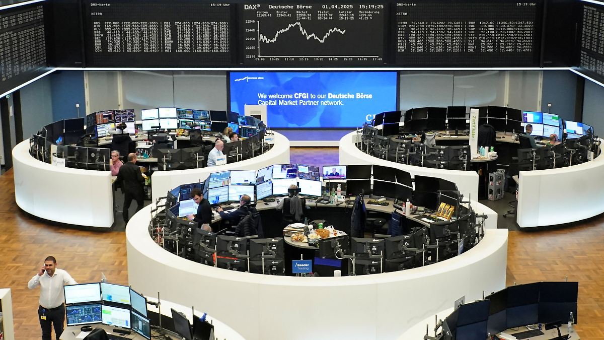 17:55 DAX schließt vor "Liberation Day" mit Verlusten - N-TV