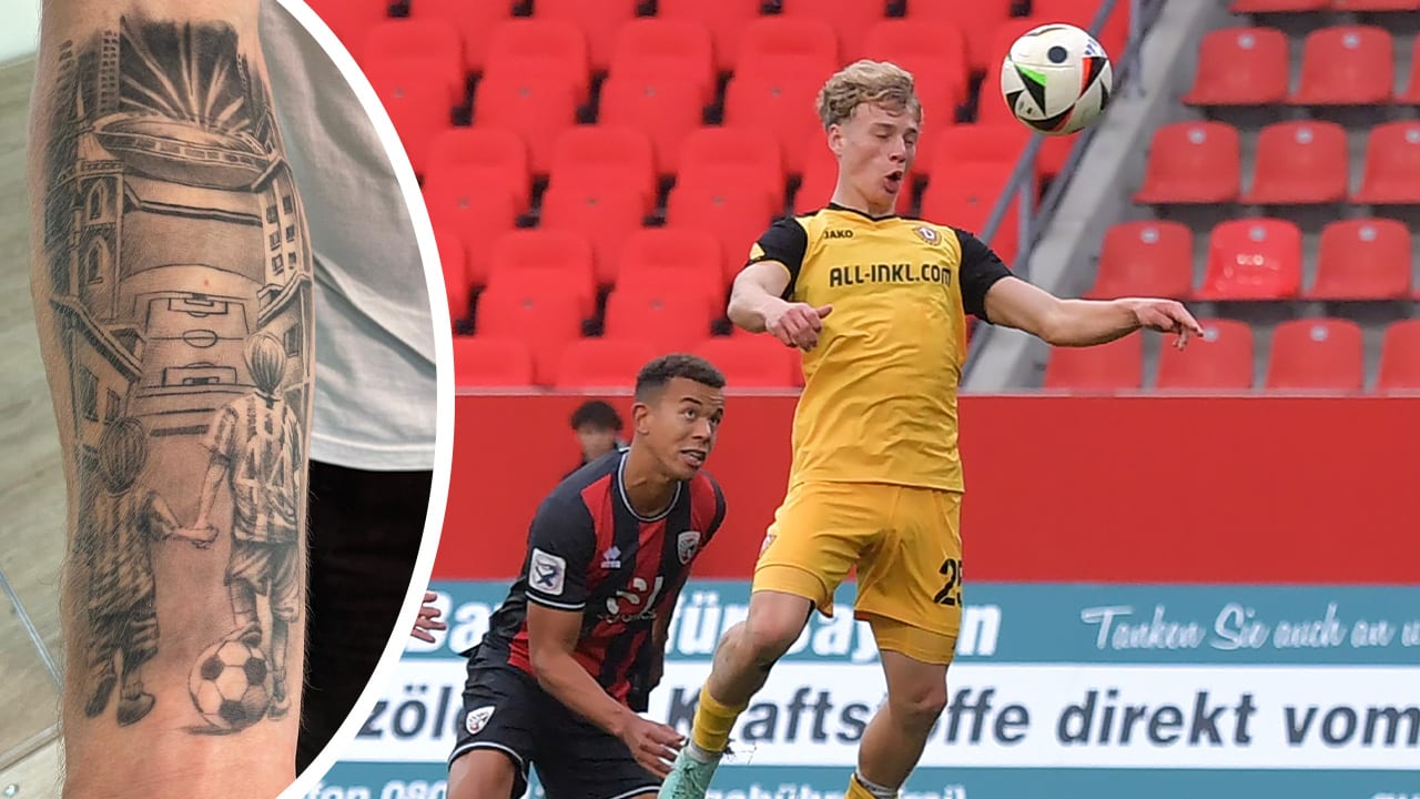Dynamo Dresden: Die Botschaft hinter dem neuen Oehmichen-Tattoo | Sport