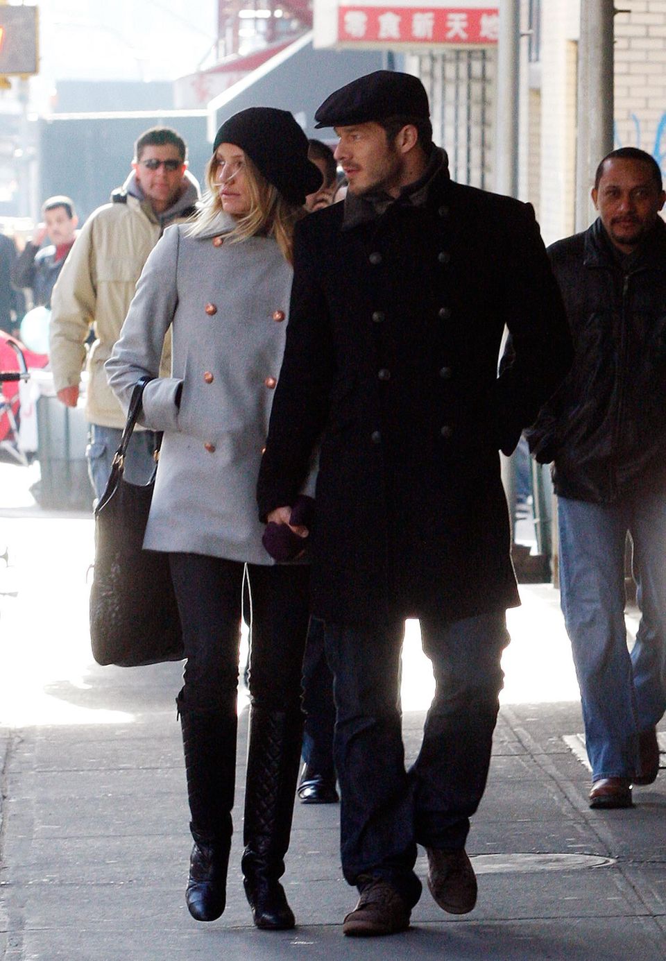 Cameron Diaz und Paul Sculfor