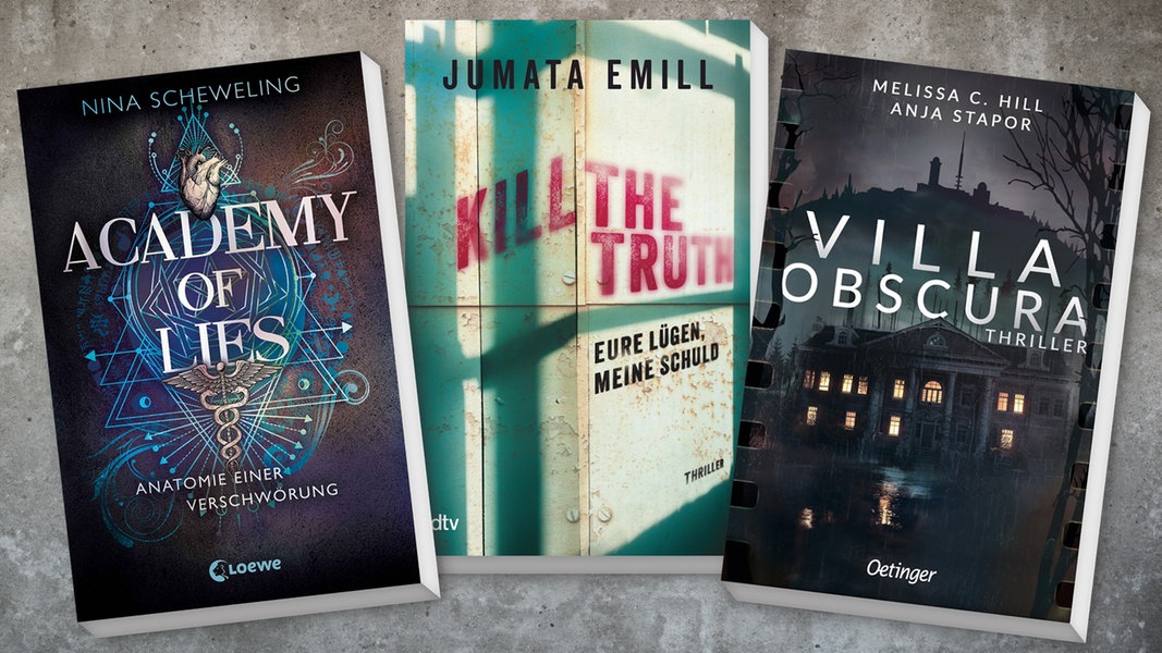 Krimis für Teens: "Kill the Truth", "Villa Obscura", "Academy of Lies" | NDR.de - Kultur - Buch