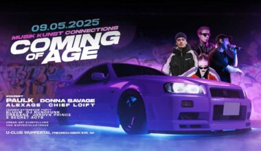 "Coming of Age" im U-Club: Ein Abend zwischen Kunst, Hip-Hop und Techno (mit Verlosung) - blickfeld