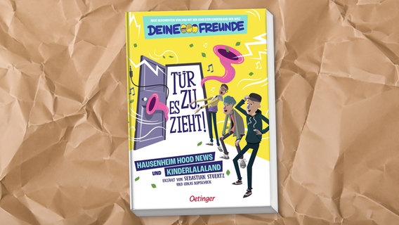 Cover:  Tür zu, es zieht! Hausenheim Hood News und Kinderlalaland. Band 1 © oettinger 