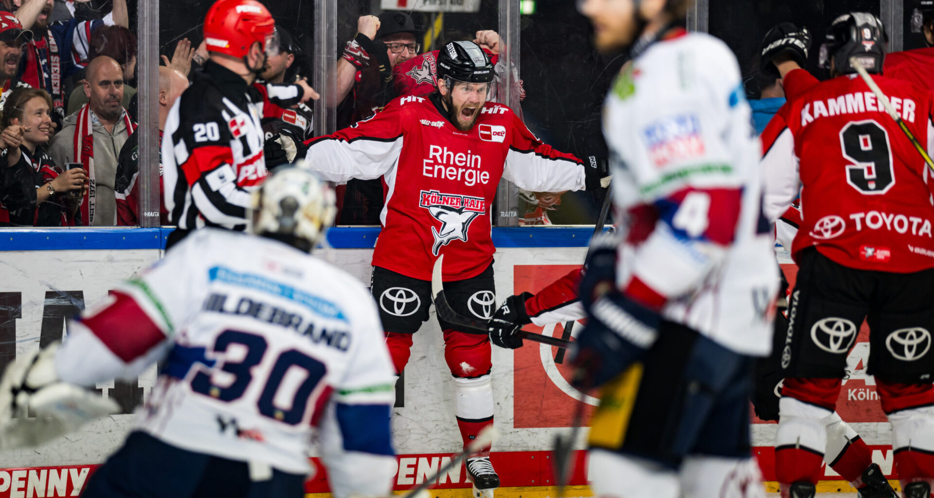 Haie gewinnen Spiel 2 der Finalserie mit 2:1 und gleichen die Serie aus