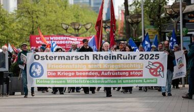 Duisburg/Berlin | Ostermärsche im Zeichen der Friedenstaube