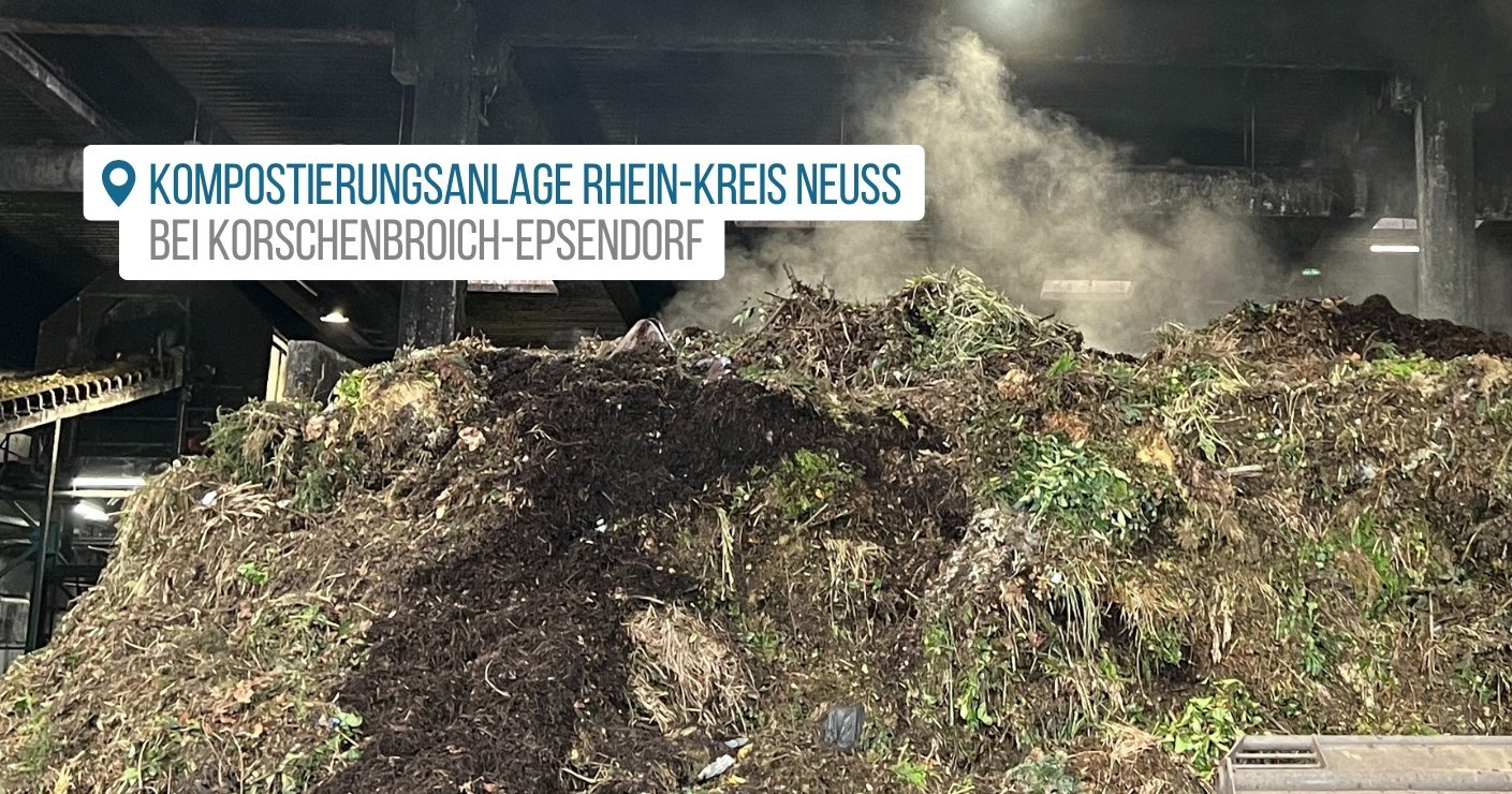 Wo innerhalb weniger Wochen aus Grünabfall hochwertiger Kompost wird