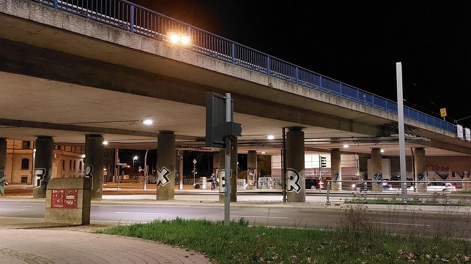 Magdeburg: Brücke über Damaschkeplatz ab Dienstag komplett gesperrt, Abriss nötig