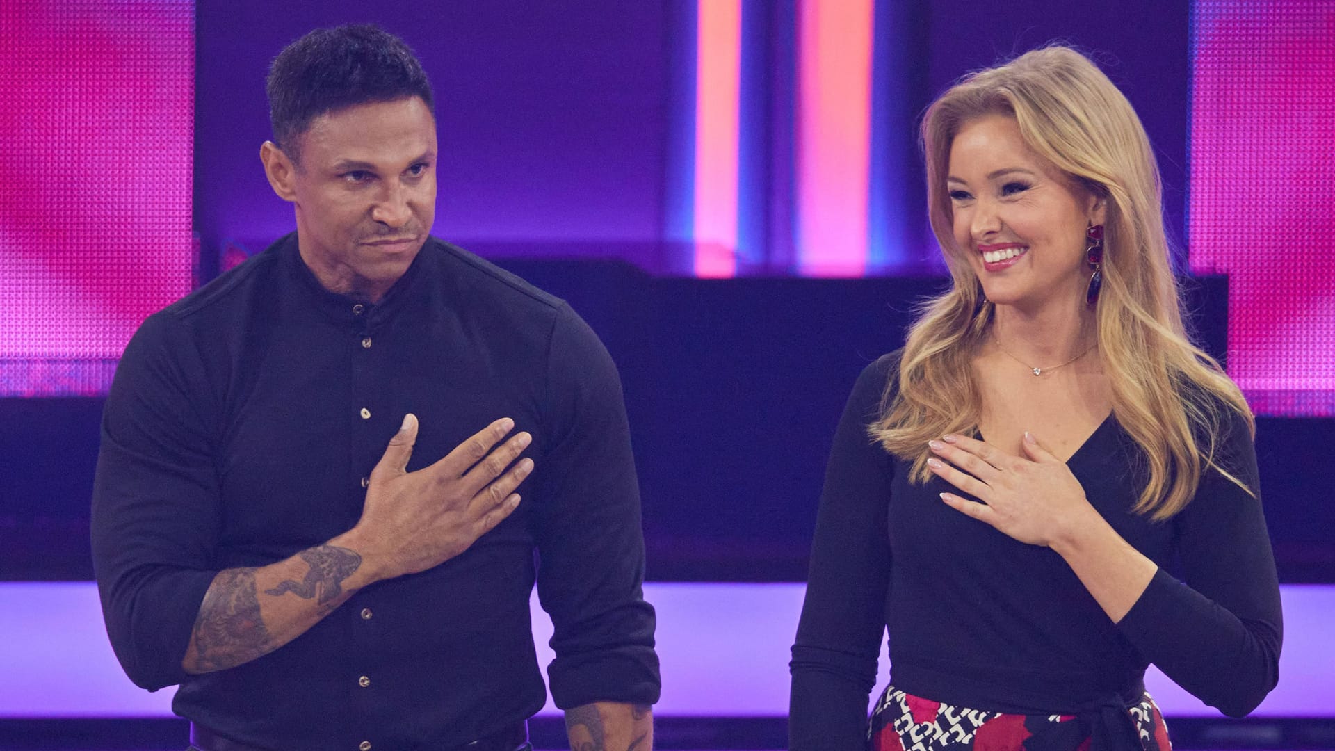 Daniel und Patrice Aminati: Sie traten gemeinsam in der "Beatrice Egli Show" auf.
