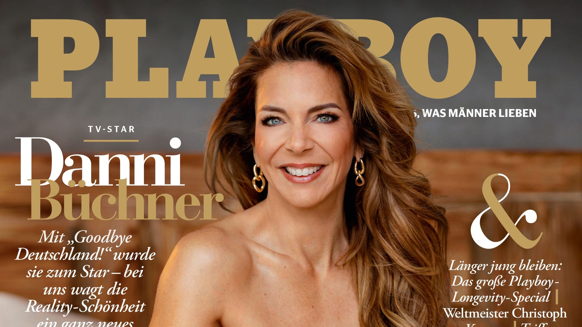 Danni Büchner ziert das "Playboy"-Cover.