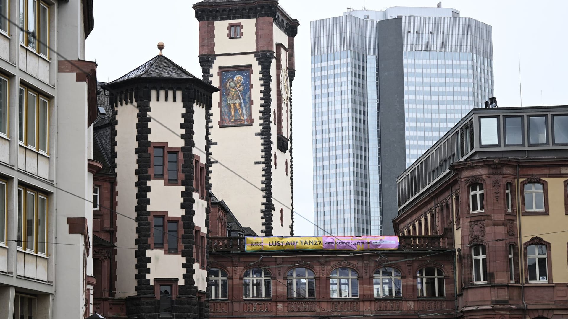 Rathausturm «Langer Franz» in Frankfurt am Main