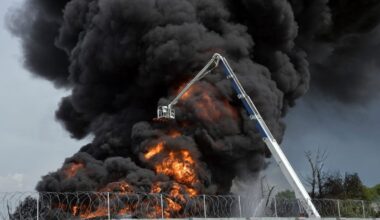 Explosion erschüttert Munitionsdepot östlich von Moskau