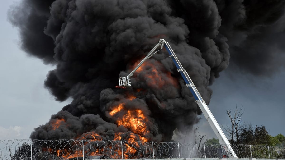 Explosion erschüttert Munitionsdepot östlich von Moskau