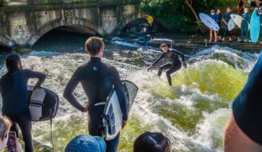 Unfall an Eisbachwelle – Zustand der Surferin stabil