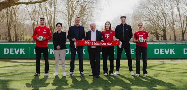 DEVK und 1. FC Köln verlängern ihre Partnerschaft