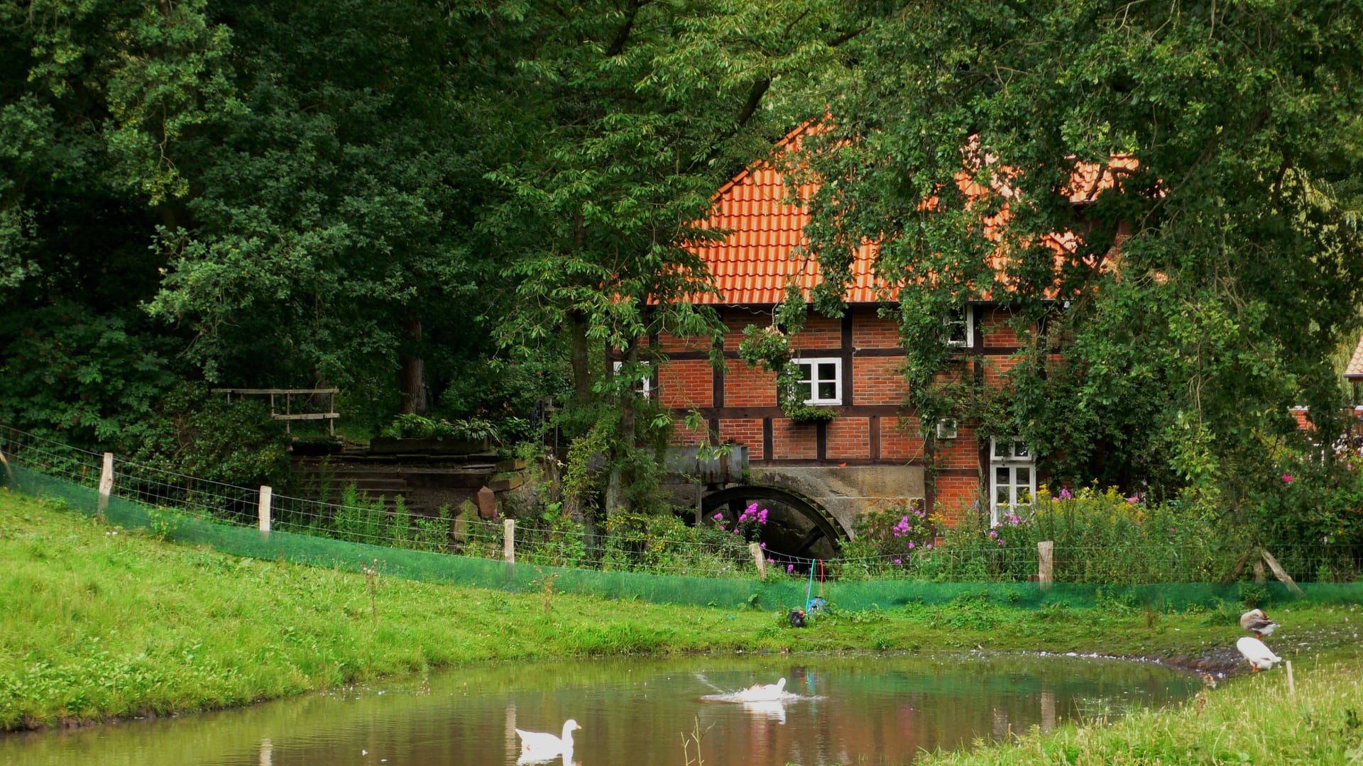 Die alte Wassermühle in Heiligenberg: Sie dient als Hotelrestaurant.
