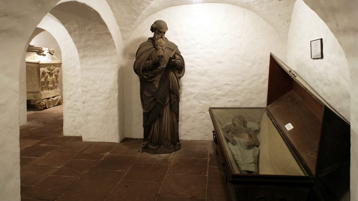 Sehenswertes mit Gruselfaktor – im Bleikeller liegen Mumien