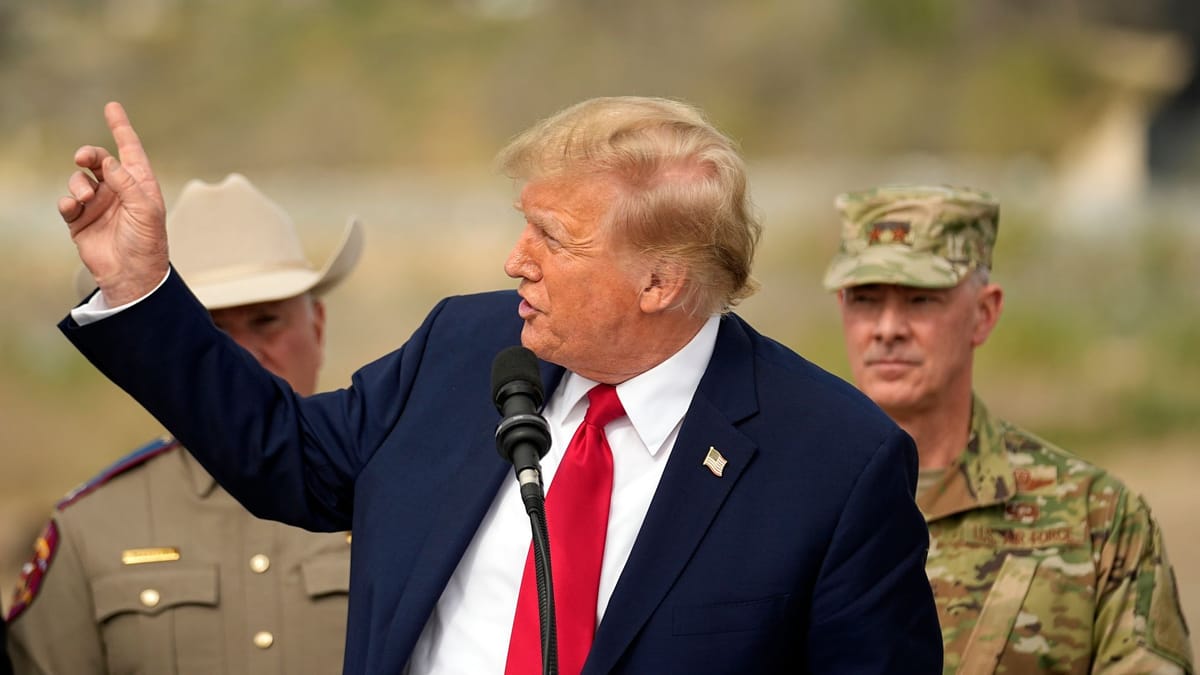 News | Trump übergibt Militär Kontrolle über Grenze zu Mexiko