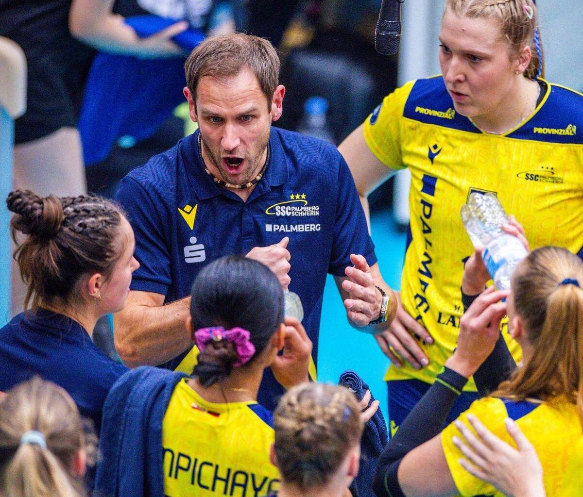 Schweriner SC gewinnt Titel nach Comeback-Sieg gegen Dresden