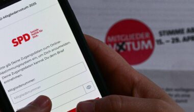 SPD gibt Mitgliedervotum zum Koalitionsvertrag bekannt