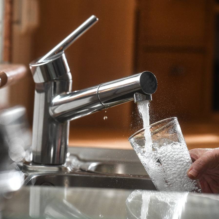 Trinkwasser schneidet sehr gut ab
