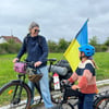 Mit Herz und Speichen: Mutter und Tochter wollen Geld für die Ukraine sammeln