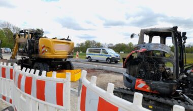 Wieder brennen Bagger in München – Schaden diesmal 400.000 Euro