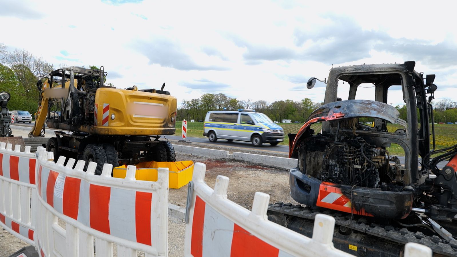 Wieder brennen Bagger in München – Schaden diesmal 400.000 Euro