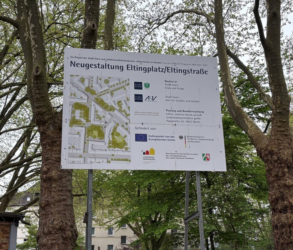 Eltingviertel in Essen - endlich passiert etwas