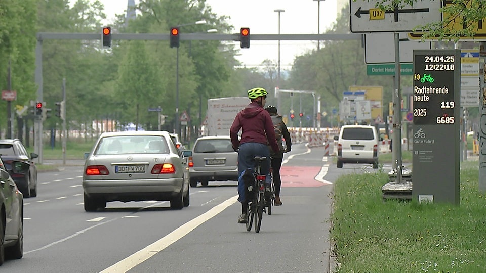 Zu teuer? Diskussion um Fahrradbarometer in Dresden