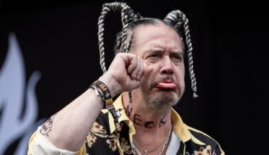 Faith No More-Frontmann Mike Patton (hier während einer Mr. Bungle-Show am 20. Juni 2024 beim Copenhell)