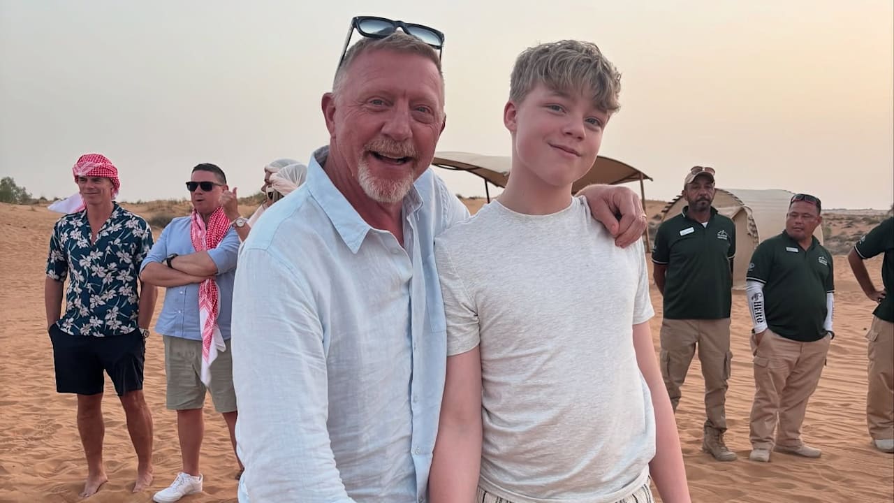 Boris Becker: Wüsten-Trip in Dubai – Osterurlaub mit Amadeus | Unterhaltung