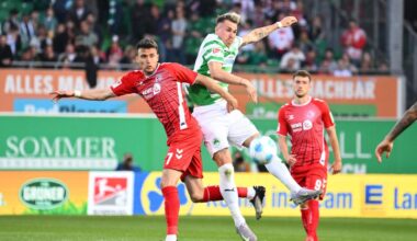 Patzer des HSV nicht genutzt: Starke Fürther trotzen Köln Unentschieden ab