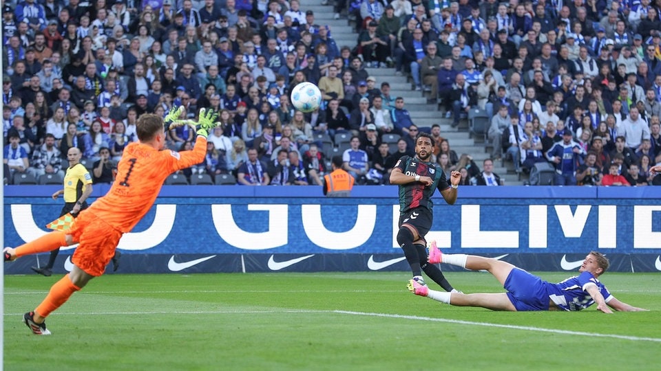 Dämpfer im Aufstiegskampf - 1. FC Magdeburg verpasst Sieg bei Hertha BSC