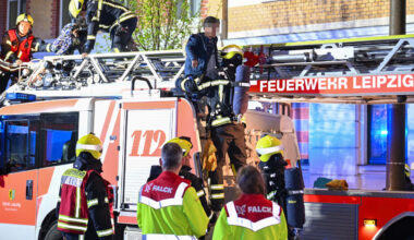 Feuerwehr rettet mehrere Kinder aus Brandhaus in Leipzig | Regional