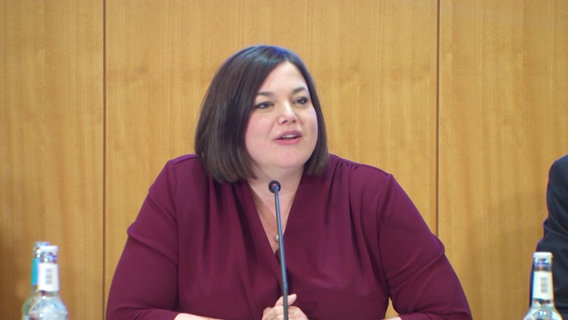 Die Hamburger Grünen-Politikerin Katharina Fegebank. © Screenshot 